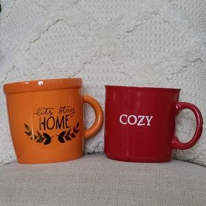 Large Fall Inspired Mugs